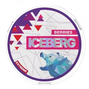 Berries Extreme Nicotine Pouches by Ice Berg 50mg/g